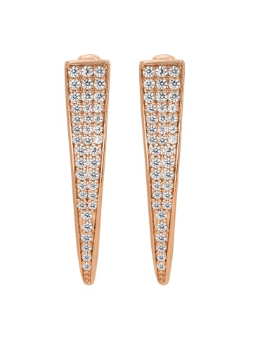 Steel_Art Ohrstecker für Frauen Florentina rose goldfarben in rosegoldfarben