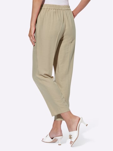 Heine Bügelfaltenhose in schlamm