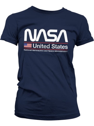Nasa Shirt in Blau