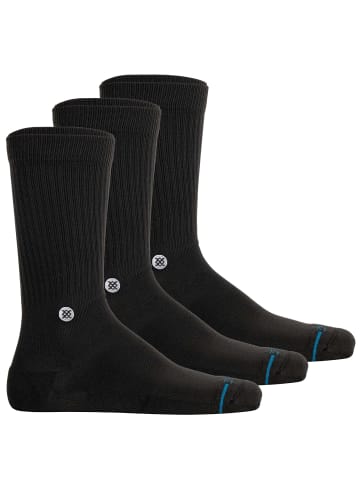 STANCE Socken 3er Pack in Schwarz