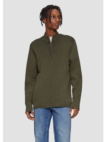 QS Strickpullover in 79W0_olivgrün