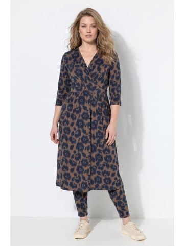 Ulla Popken Midikleid in kieselbraun