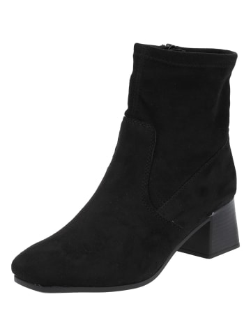 rieker Stiefeletten in schwarz/schwarz