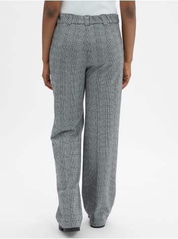Marie Lund Hose in grau schwarz