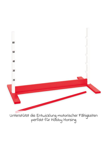 Pinolino Hürde Hoppe 5-fach höhenverstellbar - Ro in red