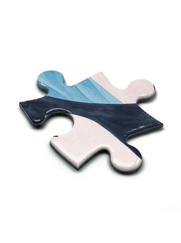 Mr. & Mrs. Panda Puzzle Orca Zylinder Design mit Spruch in Weiß