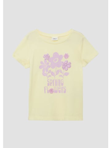 s.Oliver T-Shirt in 1120_helles zitrone
