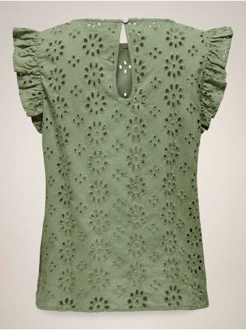 JDY Top in Oil Green