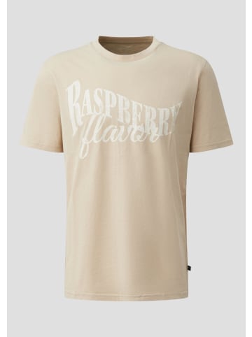 QS T-Shirt in 93D0_beige