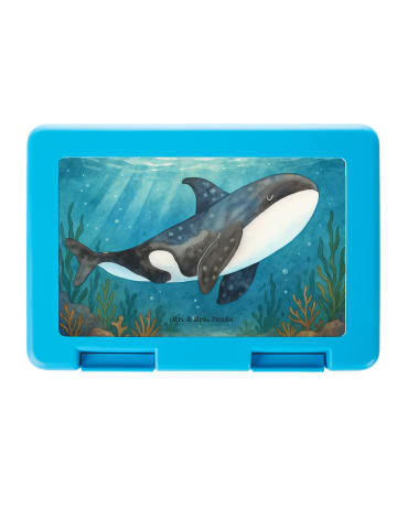 Mr. & Mrs. Panda Snackbox Orca Design ohne Spruch in Weiß