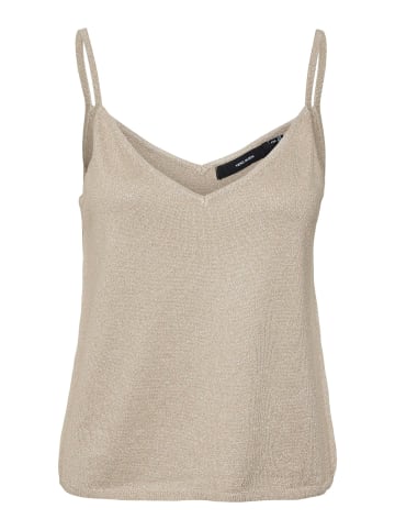 Vero Moda Strickpullover in Silver Mink