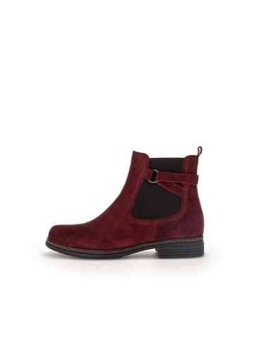 Gabor Fashion Chelsea Boots in rot