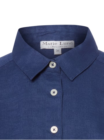Marie Lund Bluse Liane in marine - 0014