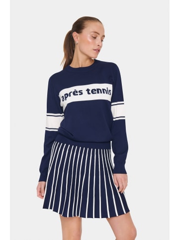SAINT TROPEZ Strickpullover MilouSZ Gerade Passform in Baritone Blue