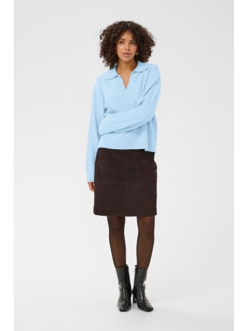 Kaffe Strickpullover KAjolanda Loose fit in Windsurfer Melange