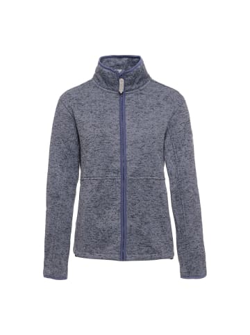 Baumfuchs Jacke Strickfleecejacke in blau