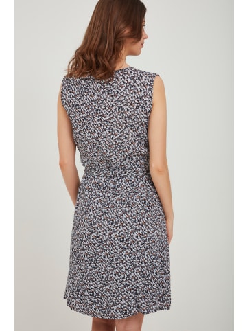 Fransa FRAlcrinkle A-Linie in Navy Blazer with flowers