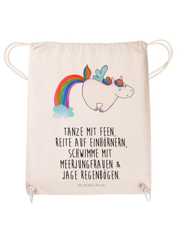 Mr. & Mrs. Panda wander rucksack Einhorn Fliegendes Pferd mit Sp... in Creme