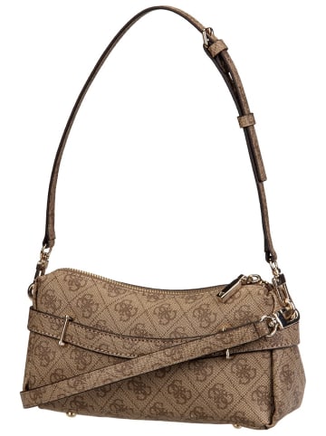 Guess Handtasche Yesba Mini Top Zip in Latte Logo