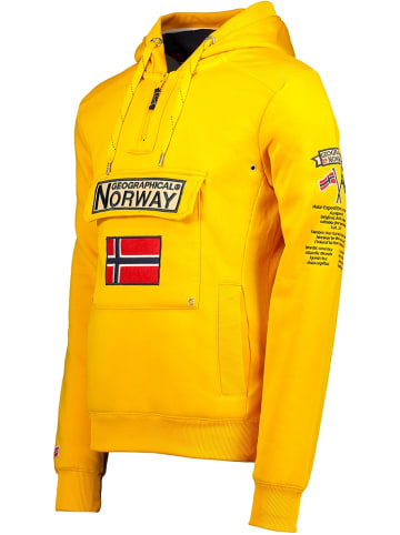 Geographical Norway Hoodie "Gymclass Db Men 100" in Gelb