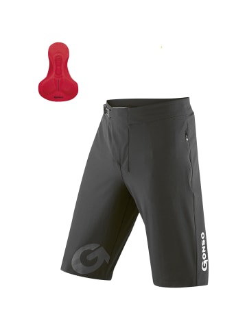 Gonso MTB Shorts Sitivo Red in Schwarz