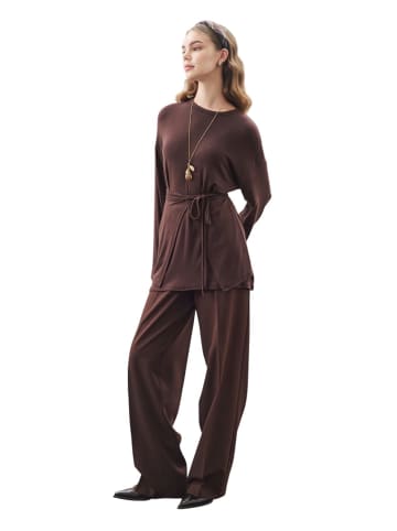 MANUKA Blouse in Braun