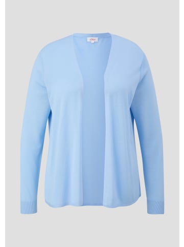 s.Oliver Strickjacke langarm in Blau