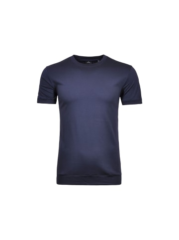 Ragman Rundhals T-Shirt für Herren in blau