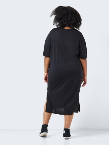 Noisy may 2/4 Arm Curve Übergrößen Shirt Dress NMMAYDEN in Schwarz-2