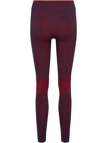 Hummel Hummel Leggings Hmlmt Aly Multisport Damen in INSIGNIA BLUE/CABERNET MELANGE