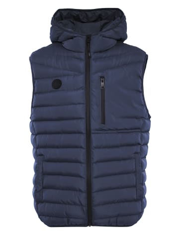 Threadbare Steppweste THB Jacket Gilet Horsley in Navy