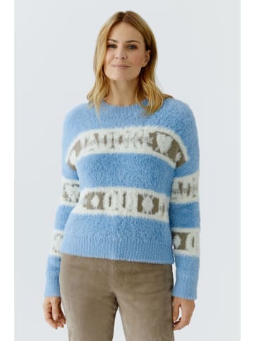 Oui Pullover in lt blue green