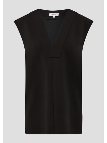 s.Oliver Sweatshirt in 9999_schwarz