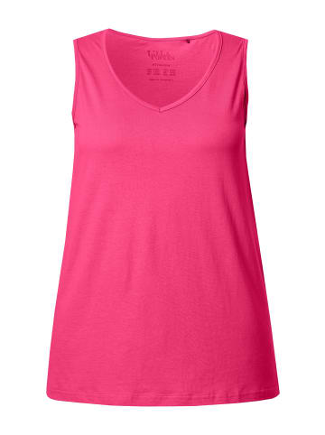 Ulla Popken Strick-Top in magentapink