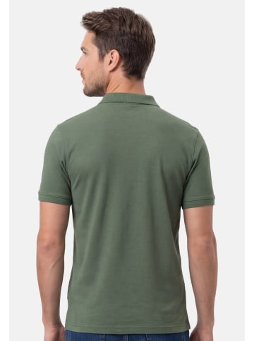 Ragman Poloshirt Basic in Schilf