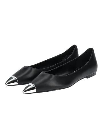 Steve Madden Ballerinas in Schwarz/Silber