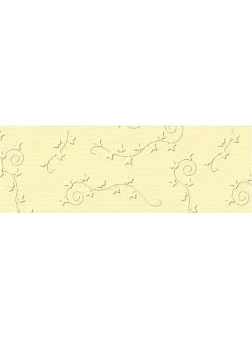 Buntpapierfabrik Ludwig Bähr Prägekarton Elegance 220g/qm 23x32cm Packung mit 5 Blatt Efeu chamois