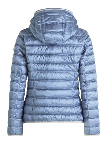 Betty Barclay Steppjacke mit abnehmbarer Kapuze in Stonewash