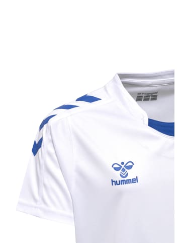 Hummel T-Shirt Hmlcore Kinder in WHITE/TRUE BLUE