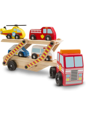 Melissa & Doug Holz Notfallfahrzeugträger - ab 3 Jahren 