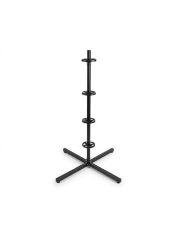 relaxdays Reifenständer in Schwarz – (B)66 x (H)131,5 x (T)66 cm