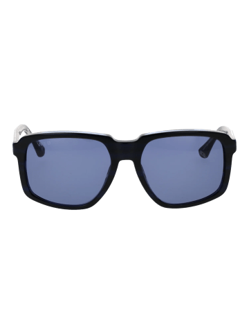 Web Männer Sonnenbrille Quadratisch Blau