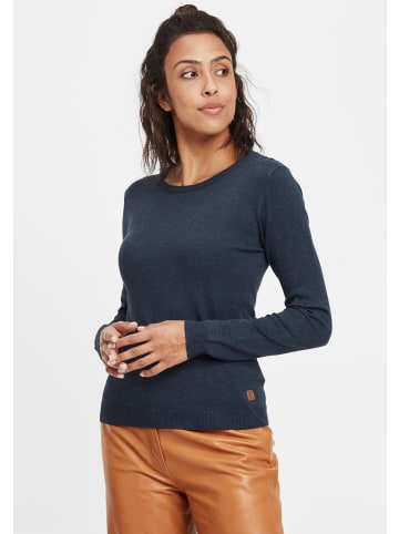 Oxmo Strickpullover OXEdda in Blau