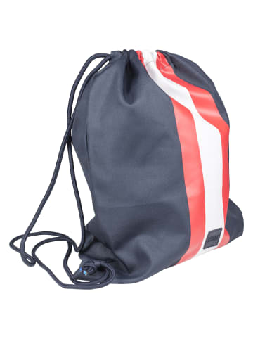 Urban Classics Gym Bags in navy/fire red/white