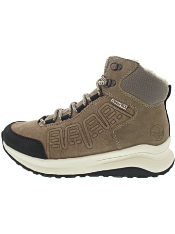rieker Schnürstiefel Beige