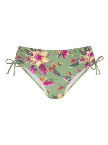 LASCANA Bikini-Hose in salbei-pink bedruckt