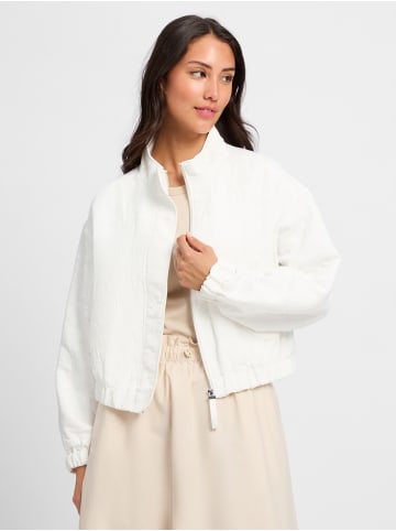comma Blouson in weiß