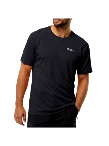 Jack Wolfskin T-Shirt in Schwarz