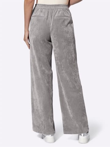 Heine Cordhose in grau