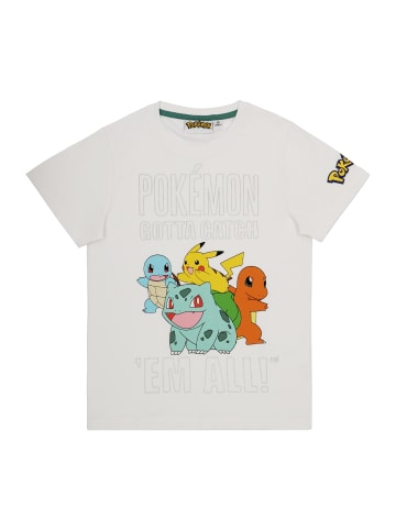 Pokémon Pokemon T-shirt mit Pikachu Design in weiß